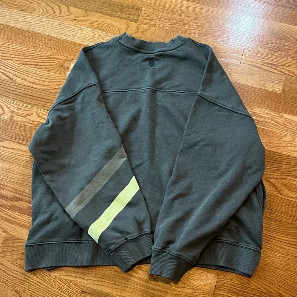 Free People Movement All Star Logo Pullover Sweatshirt Size S NEW